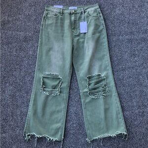 Vervet Leslie 90’s vintage flare size 29 distressed